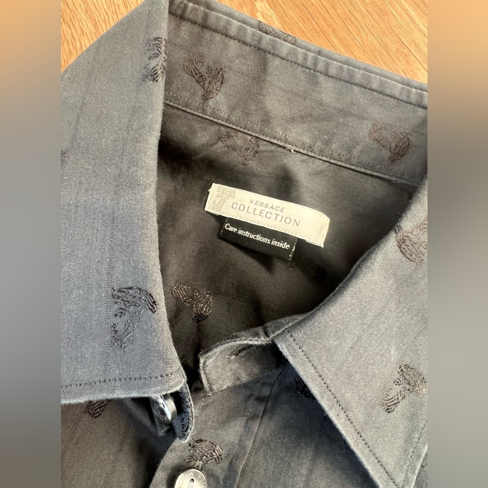 Versace Button Down - Picture 2 of 7